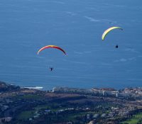 Marina und Dominik kurbeln gemeinsam