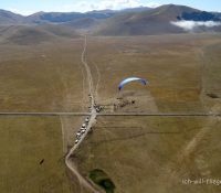 Unser Camp. Frühstücksflug