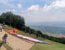 das Team macht sich fertig