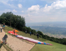 das Team macht sich fertig