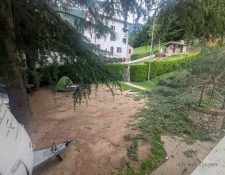 da standen unsere Wohnmobile